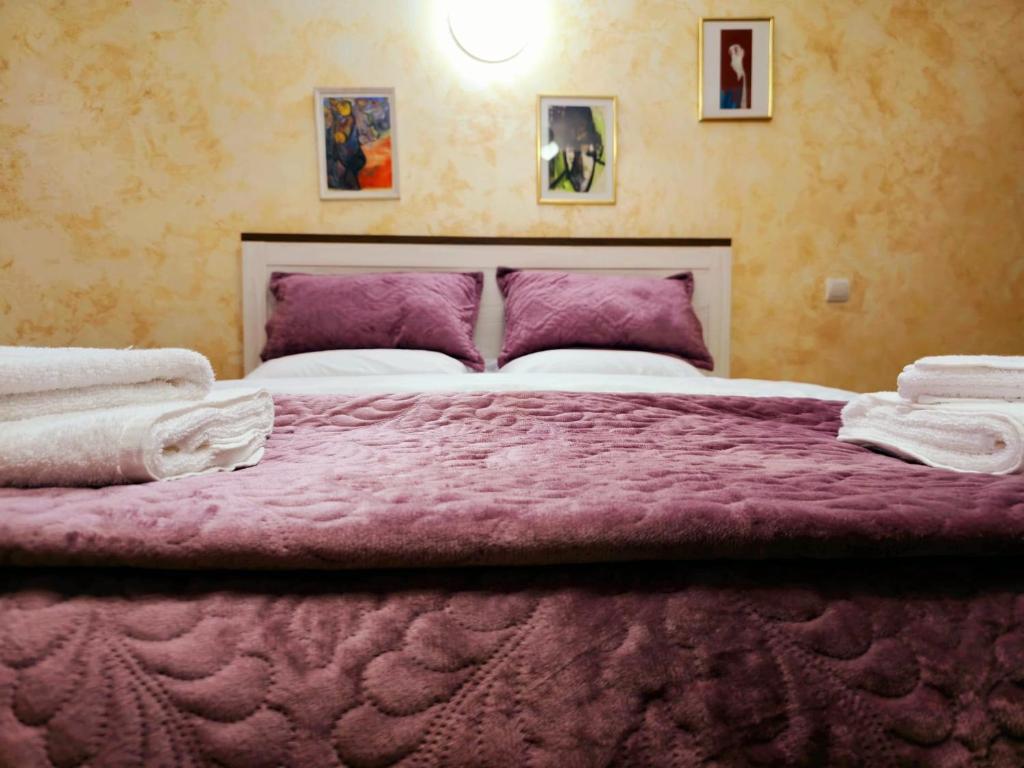 Postel nebo postele na pokoji v ubytování Green Panorama Relax Concept