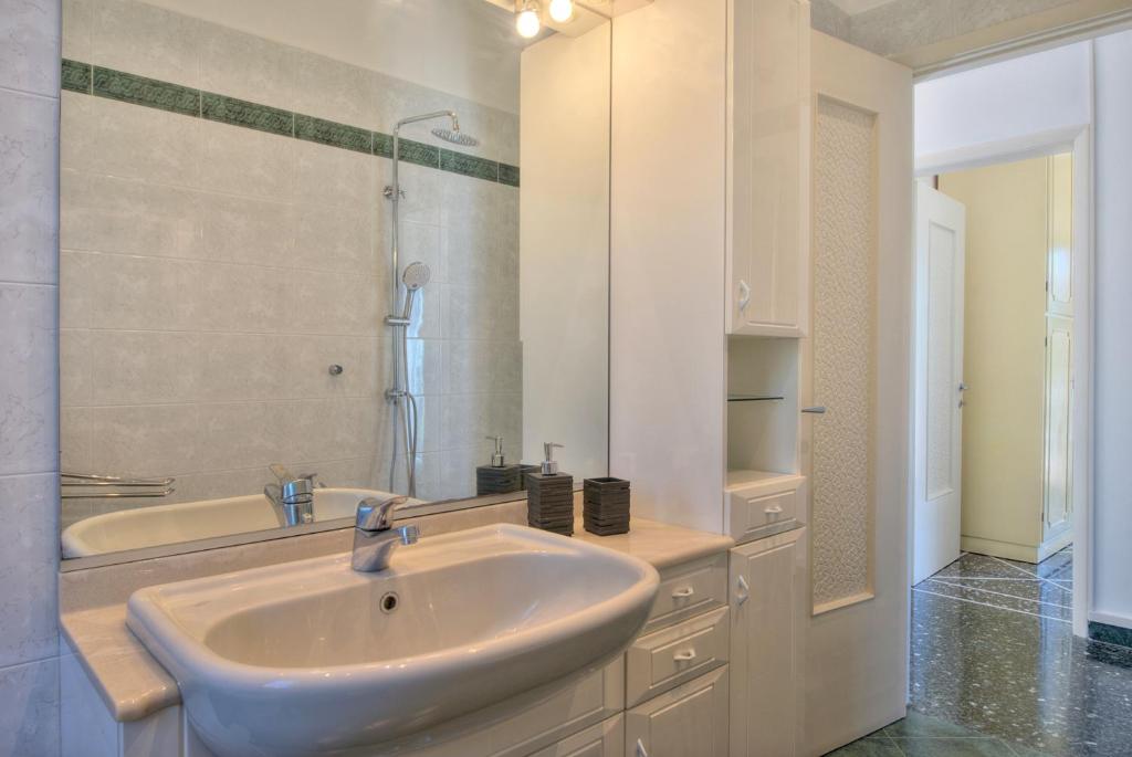 Koupelna v ubytování Nel Verde Family Suite