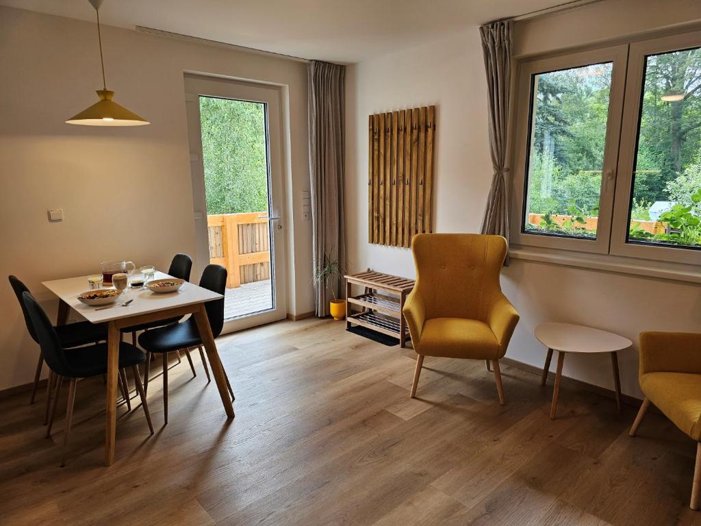 Posezení v ubytování Apartmán v tichu