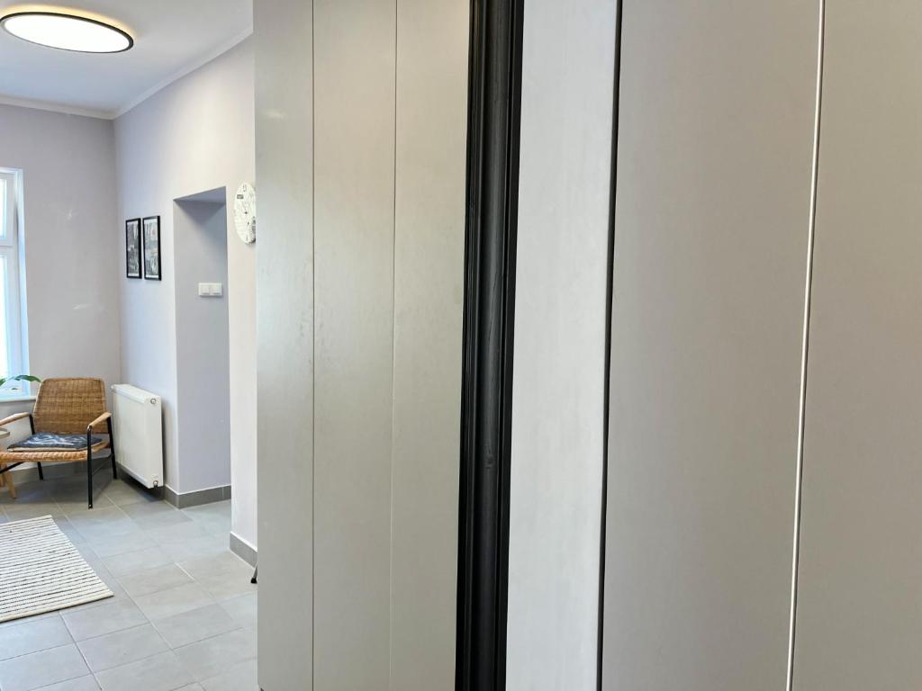 TV a/nebo společenská místnost v ubytování Apartament Sudeckie Boho