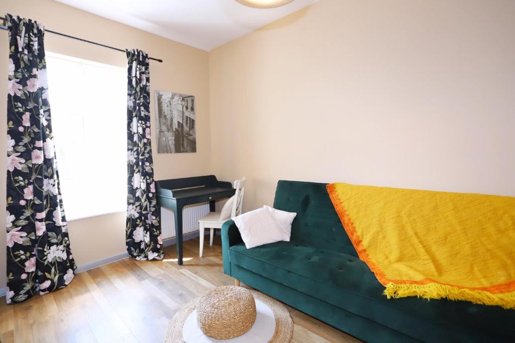Posezení v ubytování Apartament Sudeckie Boho