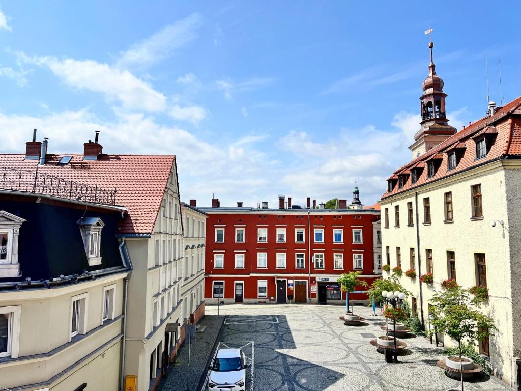 Budova, kde se apartmán nachází