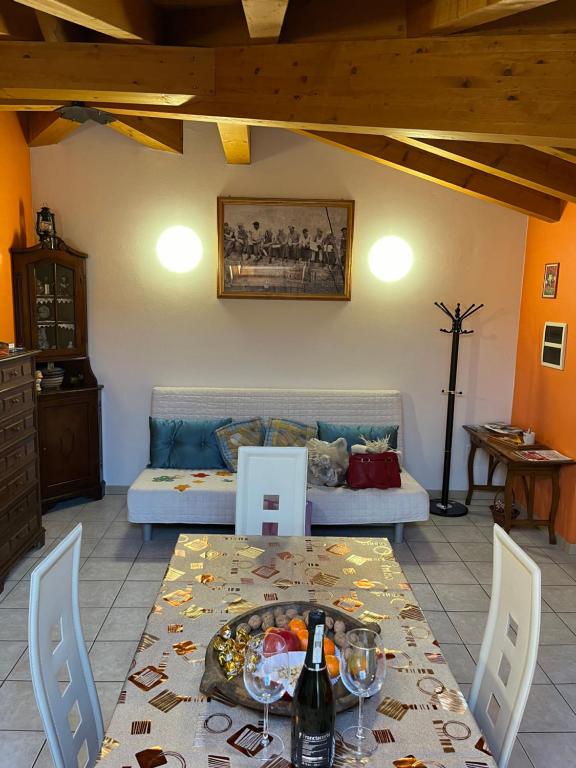 Posezení v ubytování Caterina Appartamento Vacanze