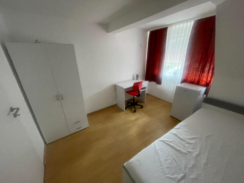 Postel nebo postele na pokoji v ubytování Gasthaus Rose