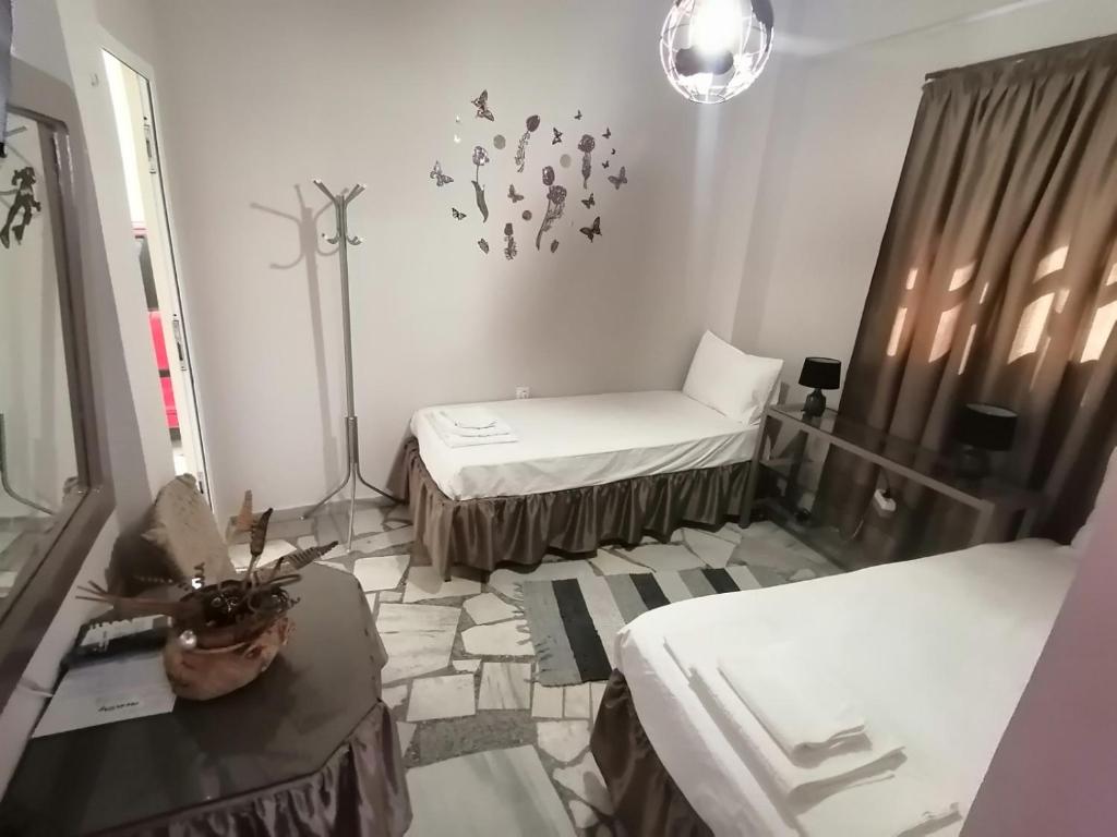 Koupelna v ubytování Studio