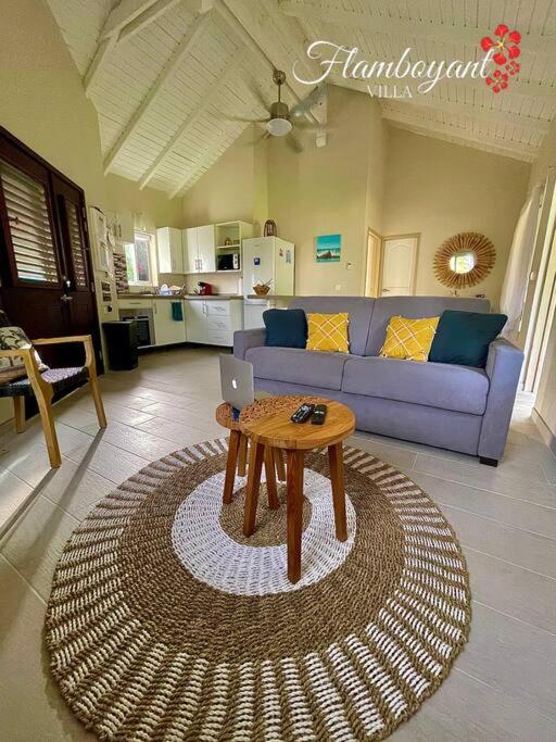 Kuchyň nebo kuchyňský kout v ubytování Relaxing Villa Flamboyant T2 - Grand Case Beach - Saint-Martin