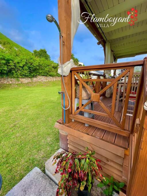 Zahrada ubytování Relaxing Villa Flamboyant T2 - Grand Case Beach - Saint-Martin