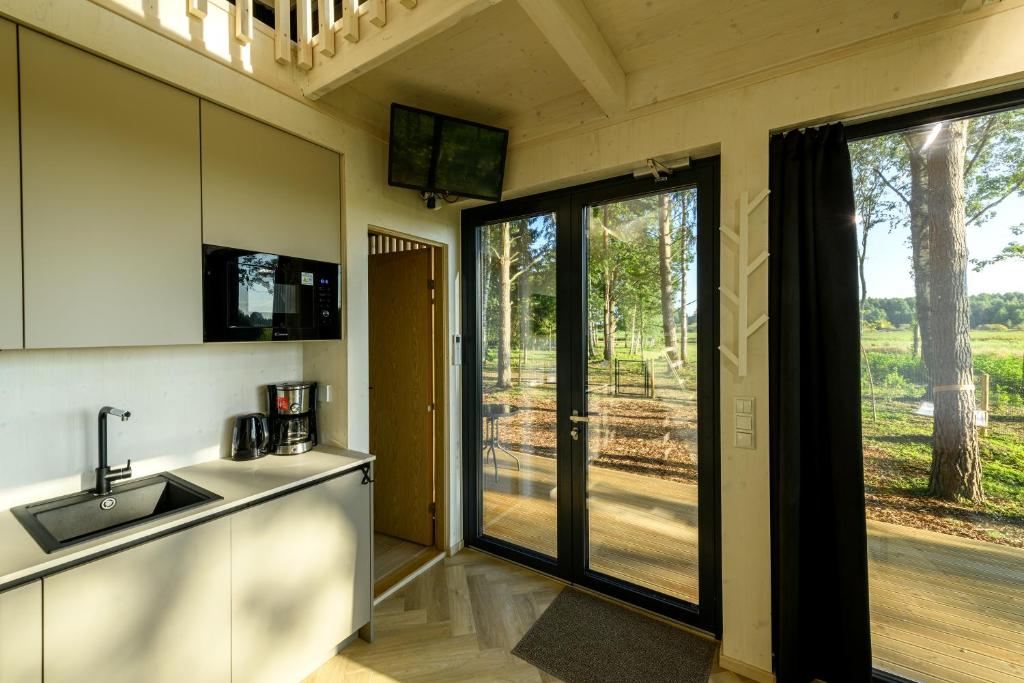 Kuchyň nebo kuchyňský kout v ubytování EstBergHouse Klaasmaja