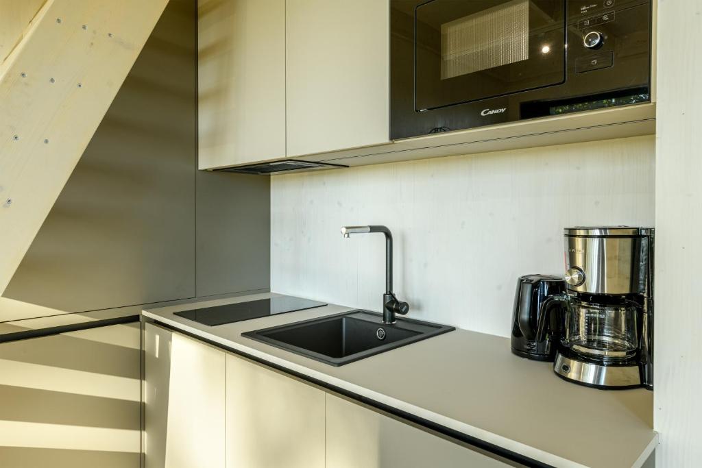 Kuchyň nebo kuchyňský kout v ubytování EstBergHouse Klaasmaja