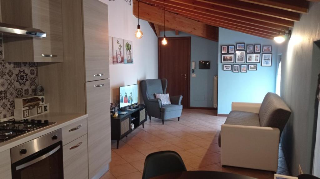 A kitchen or kitchenette at Il Fante di Picche