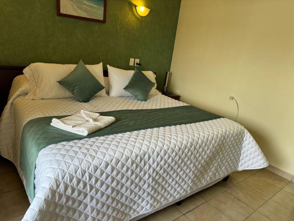 Postel nebo postele na pokoji v ubytování Hotel Bello Cordoba