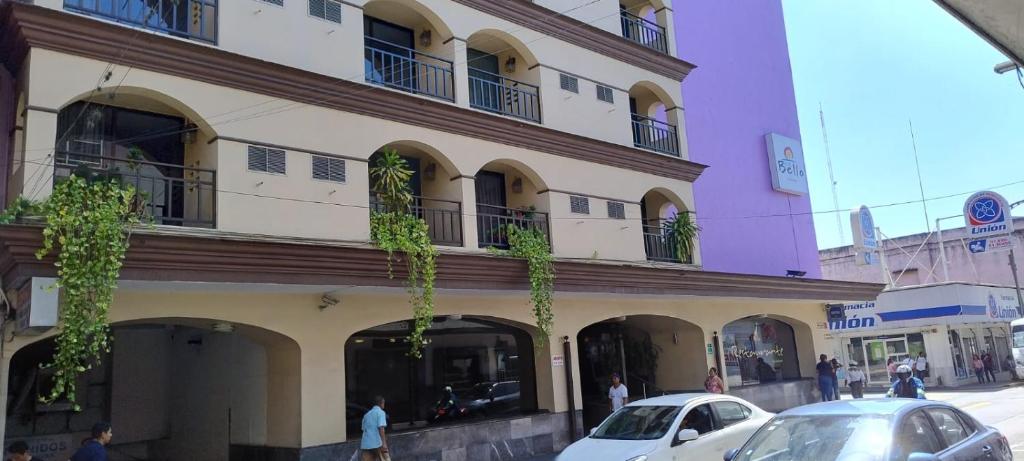 Budova, kde se hotel nachází
