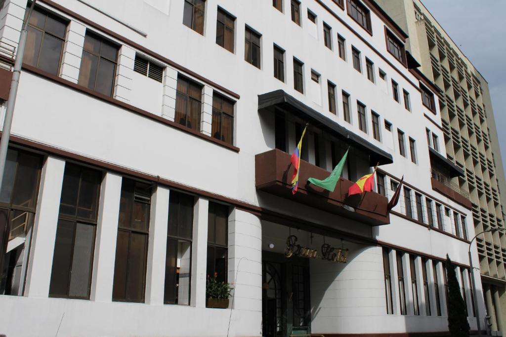 Budova, kde se hotel nachází