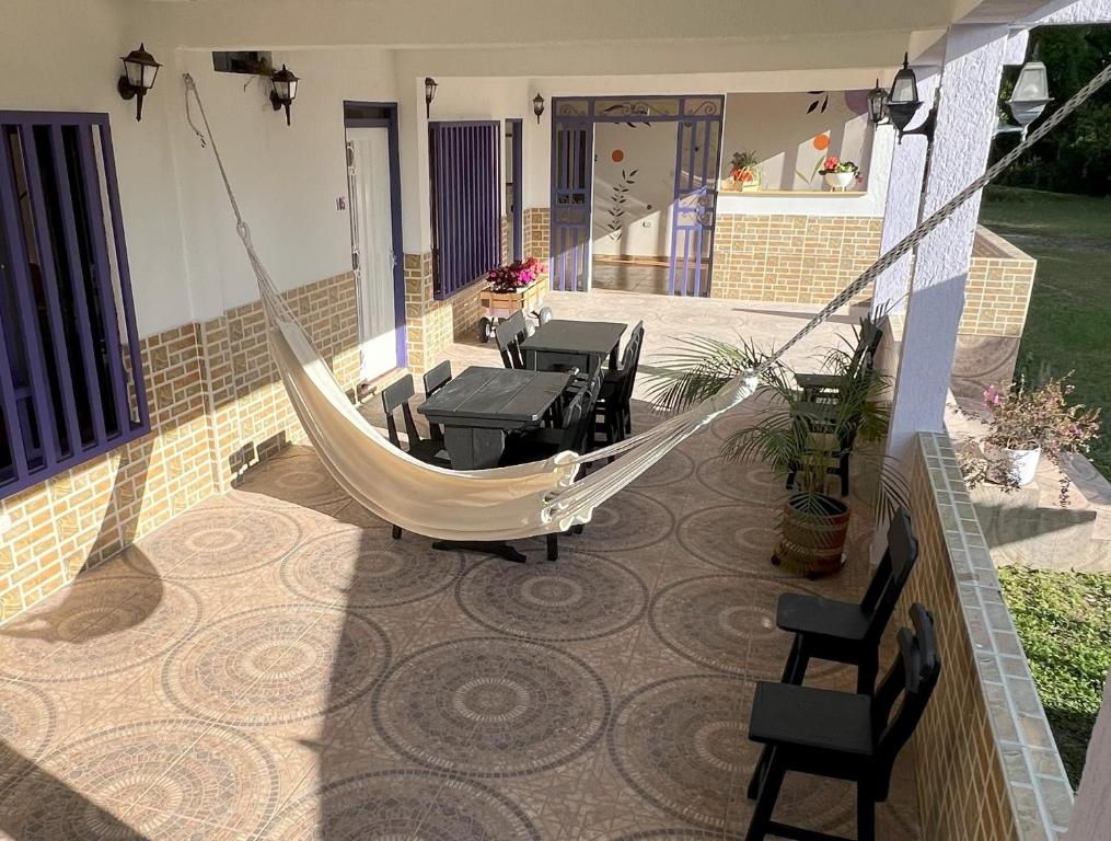 Posezení v ubytování NUEVO Hotel Morada en el centro del Eje Cafetero