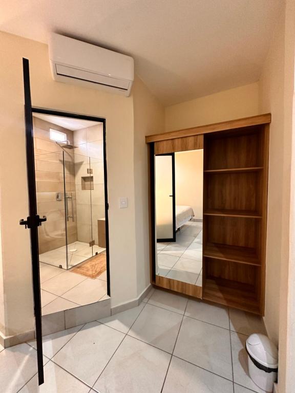 Koupelna v ubytování Hotel Centro Apatzingán