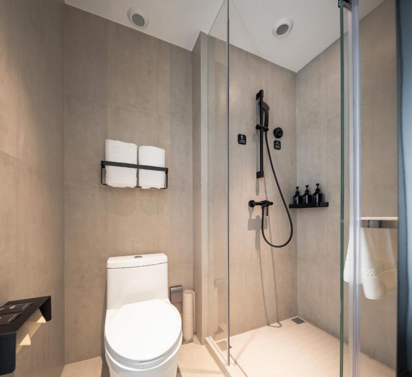 Koupelna v ubytování Atour Light Hotel Shenyang Yuhong Plaza Metro Station