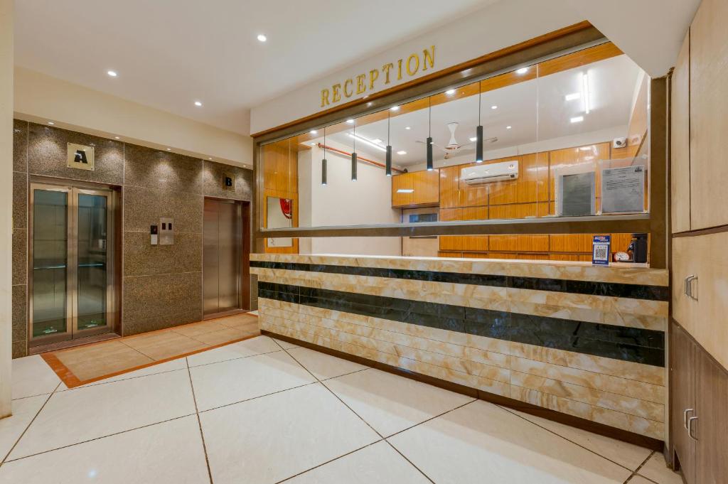 Kuchyň nebo kuchyňský kout v ubytování Hotel Vihar Deluxe