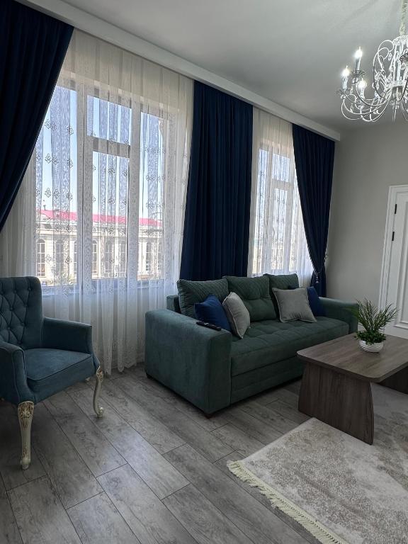 Posezení v ubytování OS Apartments N3