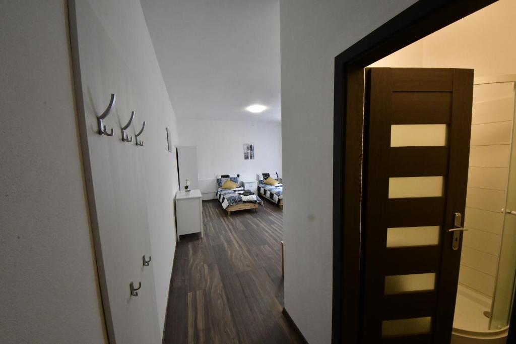 Postel nebo postele na pokoji v ubytování Ubytování u Ráfy