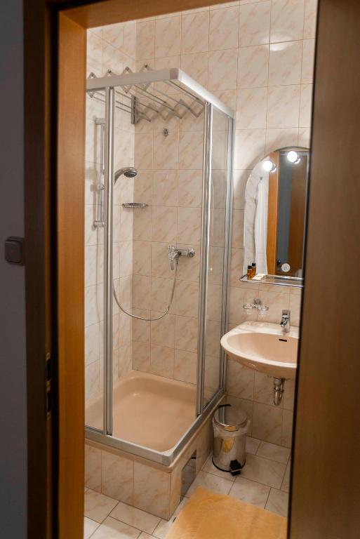 Kúpeľňa v ubytovaní Fleger Appartements
