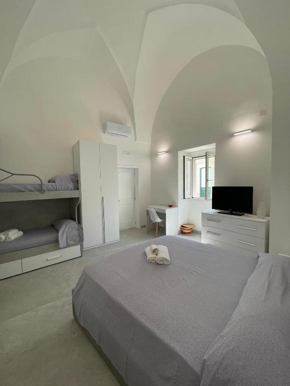 Postel nebo postele na pokoji v ubytování Casa Zaira