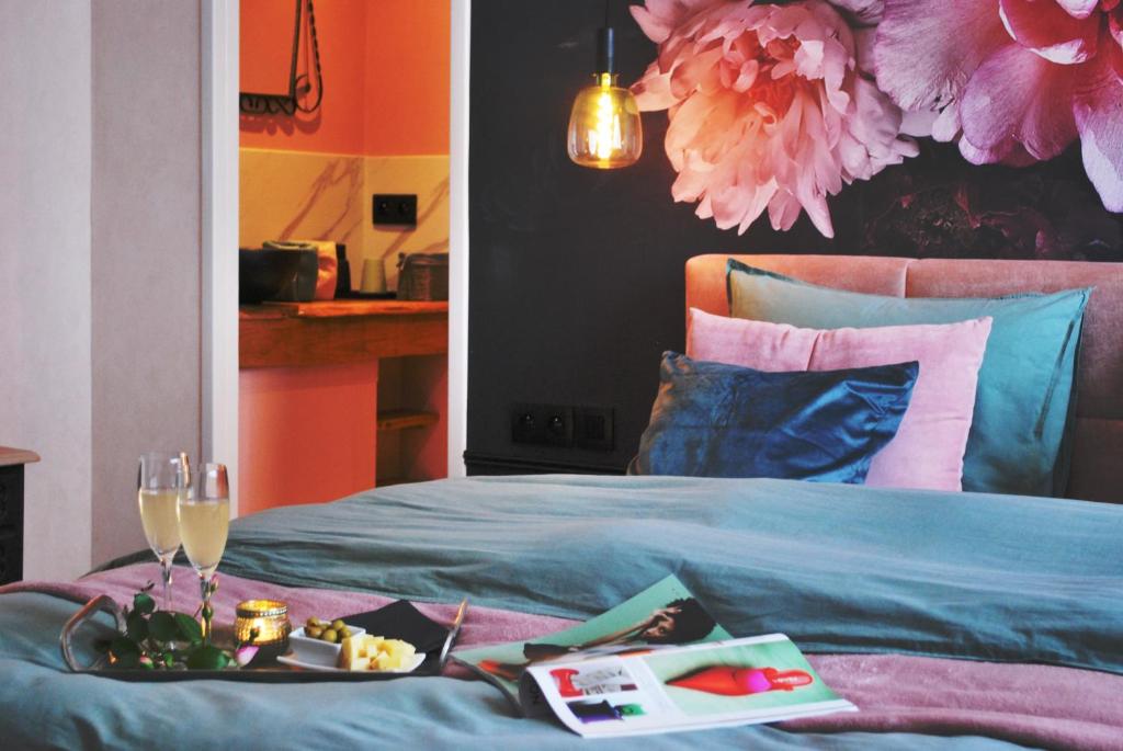 Postel nebo postele na pokoji v ubytování B&B La Sucrerie