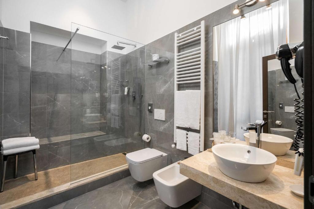 Koupelna v ubytování Best Western Plus Hotel Genova