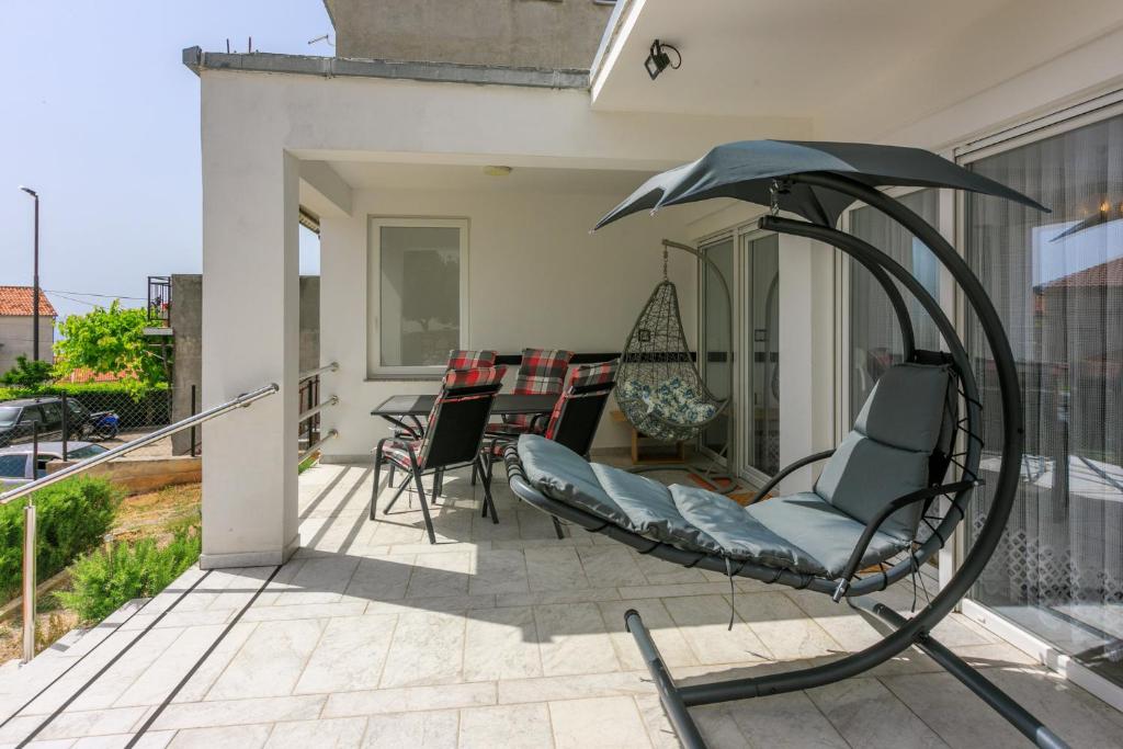Patio nebo venkovní prostory v ubytování Milano