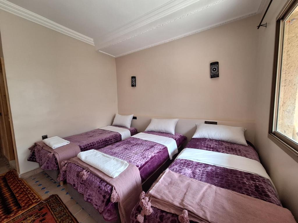 Postel nebo postele na pokoji v ubytování Atlas Berber Lodge