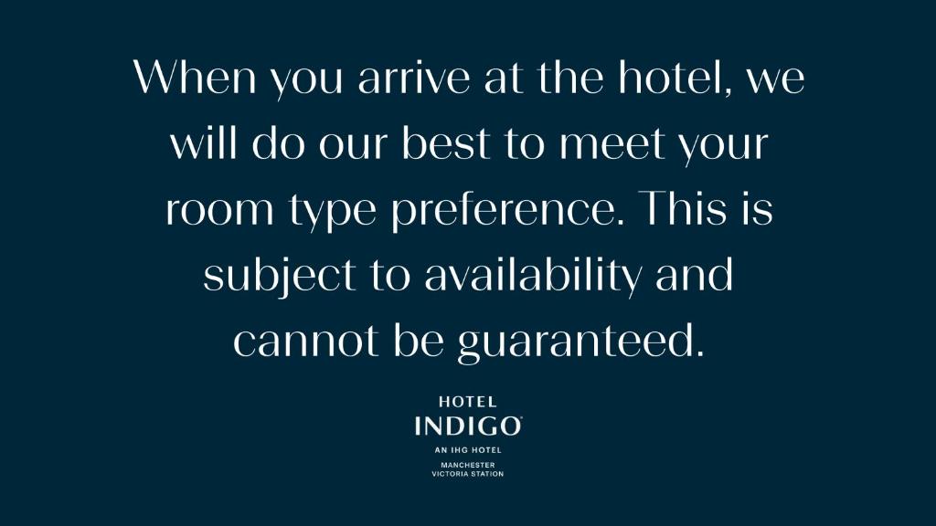 Hotel Indigo Manchester - Victoria Station, an IHG Hotel - 