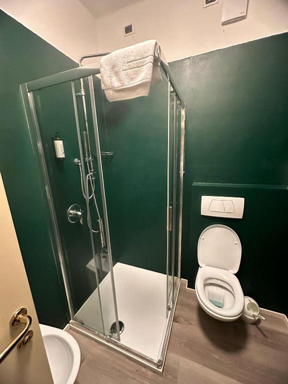 Koupelna v ubytování Hotel Conca D'Oro ***S