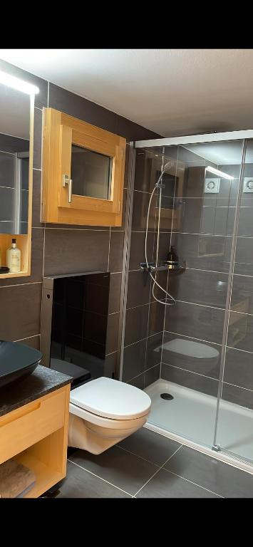 Un baño de Chalet La Montanara