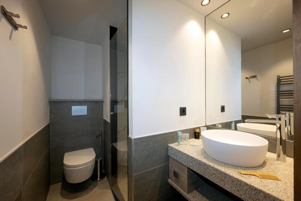 Koupelna v ubytování MGM Hôtels & Résidences - Hôtel Laska