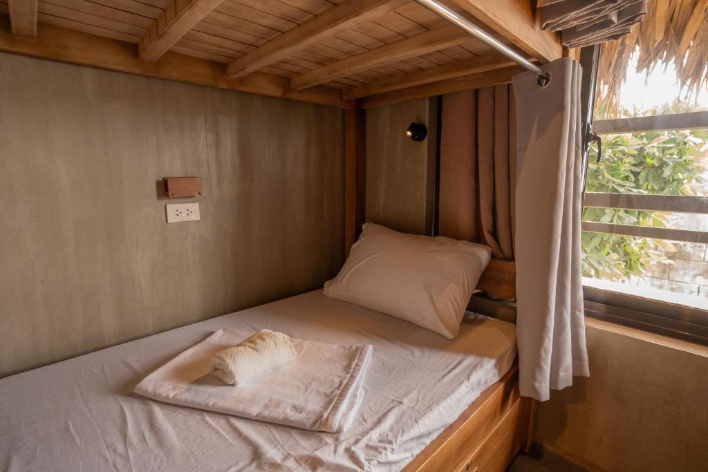 Postel nebo postele na pokoji v ubytování The Circle Hostel, La Union