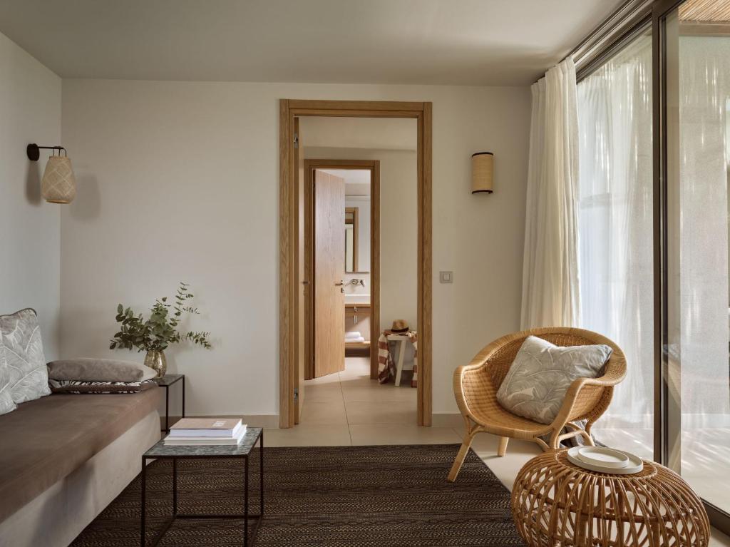 Posezení v ubytování Eagles Villas - Small Luxury Hotels of The World