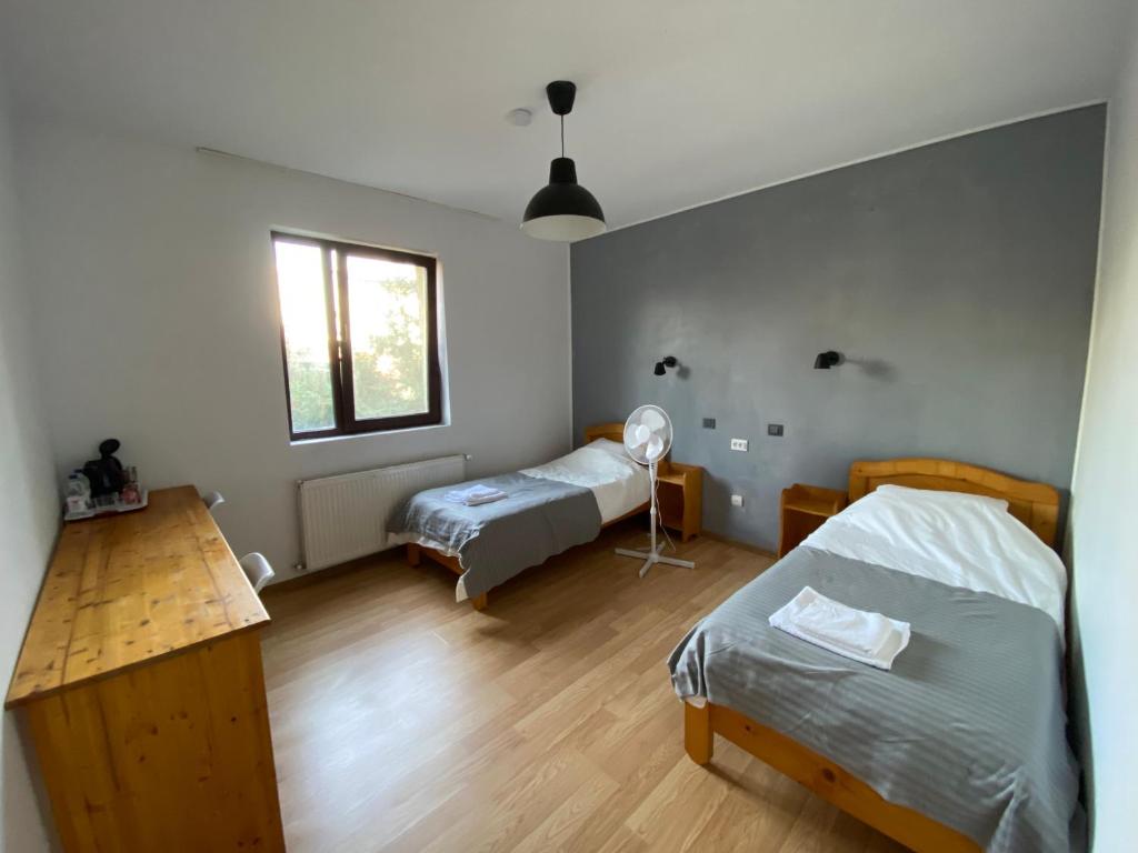 Postel nebo postele na pokoji v ubytování Travellers Rest