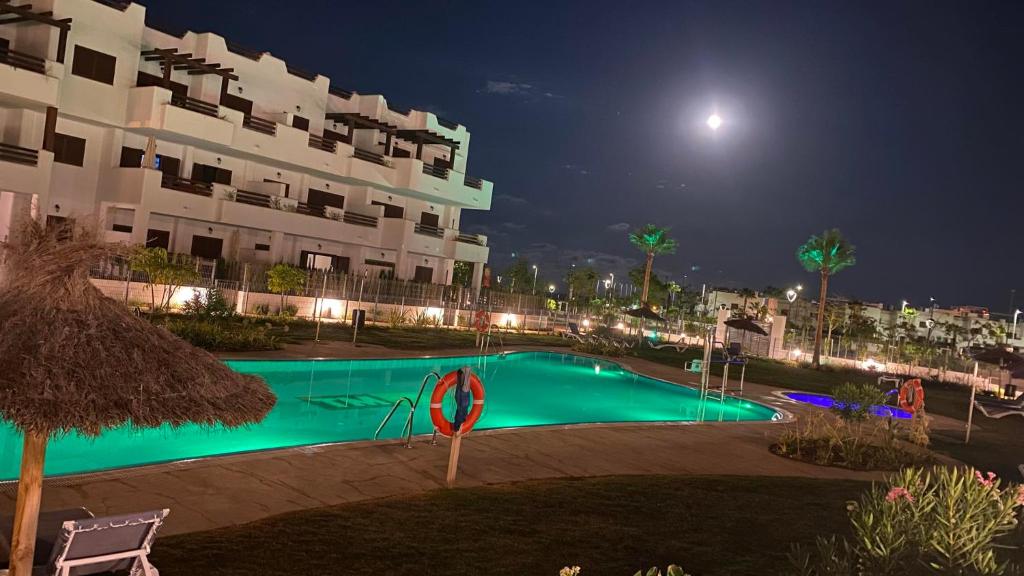 Bazén v ubytování El dulce nebo v jeho okolí