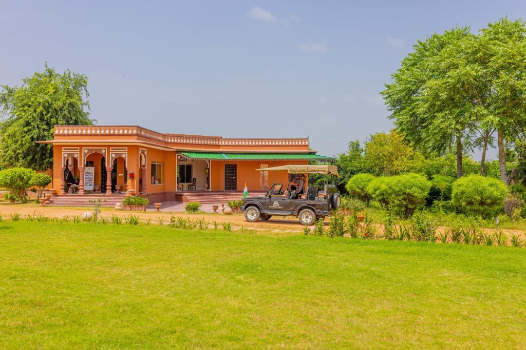 Zahrada ubytování Shahpura Gandharva Retreat, Sariska