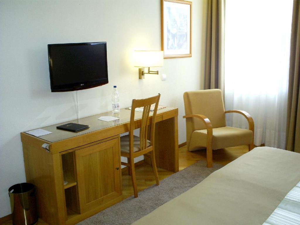 TV a/nebo společenská místnost v ubytování Hotel Boa - Vista