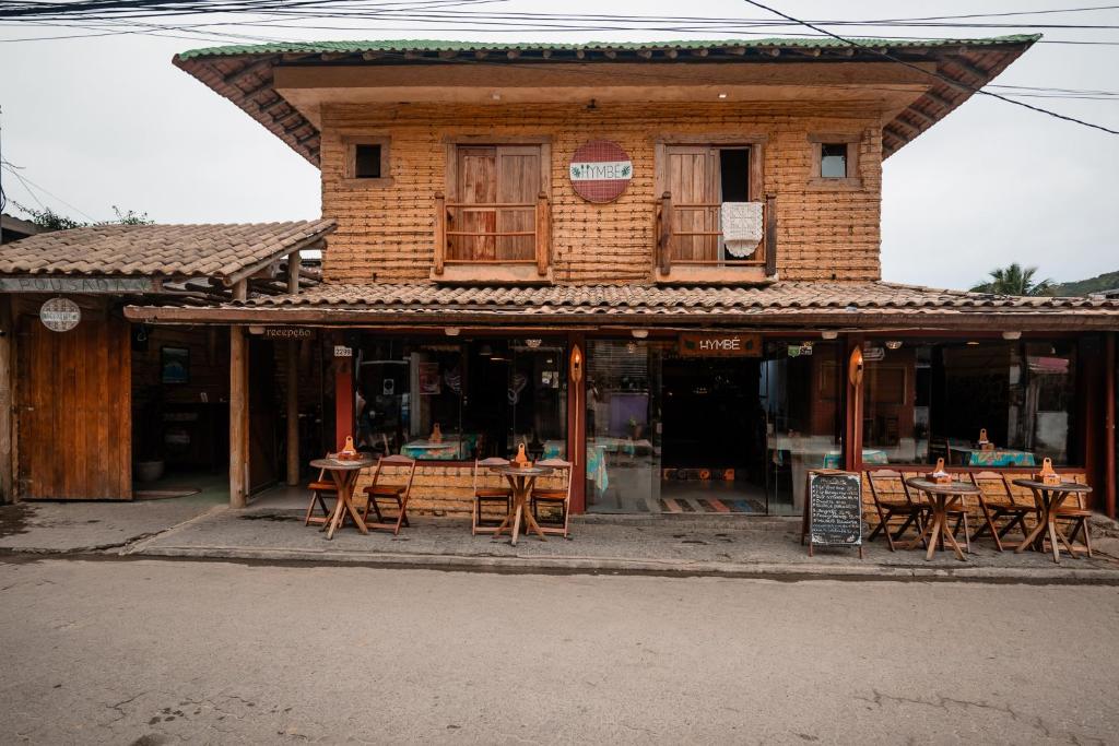 Το κτήριο όπου στεγάζεται  το πανδοχείο