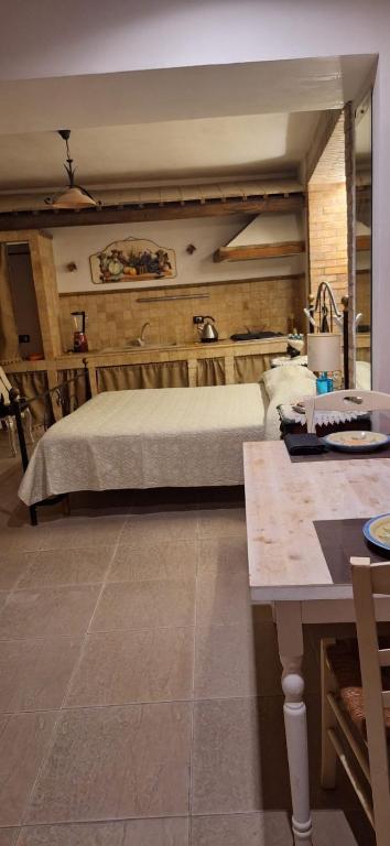 Posezení v ubytování Guest house La Corte Normanna