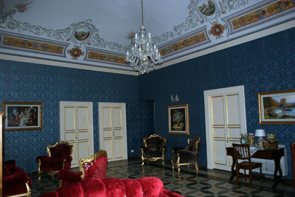 Posezení v ubytování Grana Barocco Art Hotel