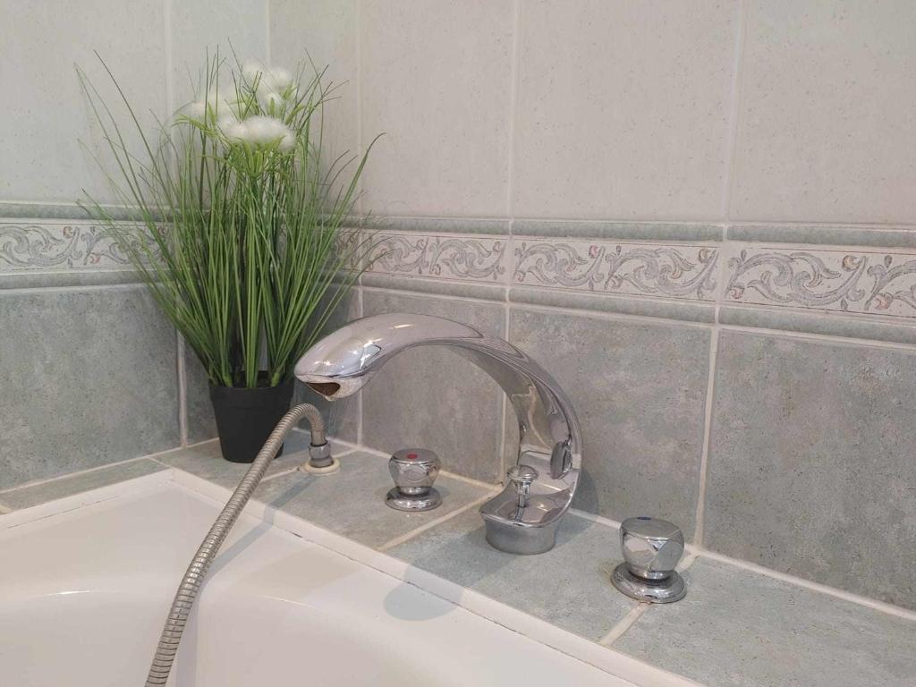 Kúpeľňa v ubytovaní Apartament Julia