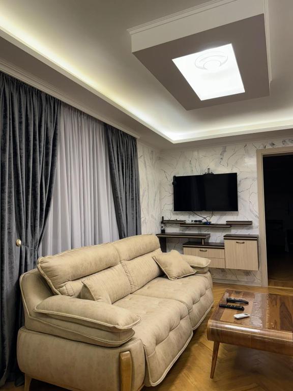 TV a/nebo společenská místnost v ubytování Guest House