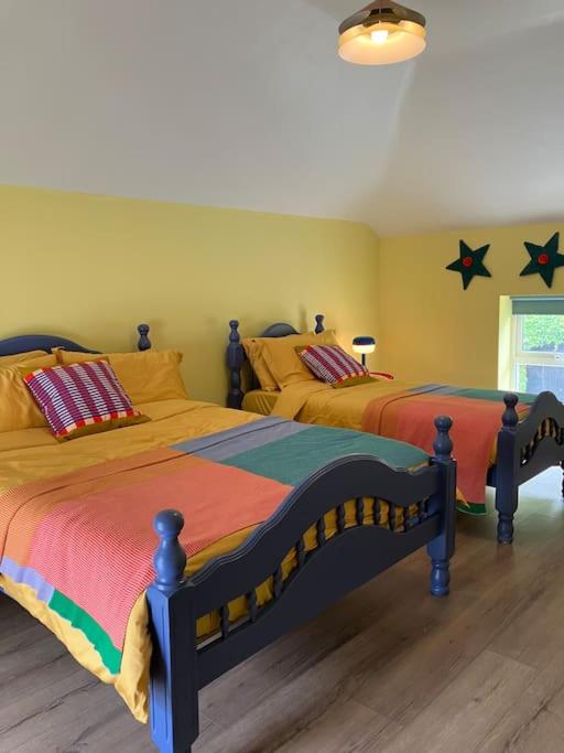 Postel nebo postele na pokoji v ubytování Gallinagh Guest House Monaghan