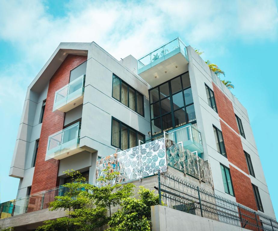 Budova, kde se prázdninový dům nachází