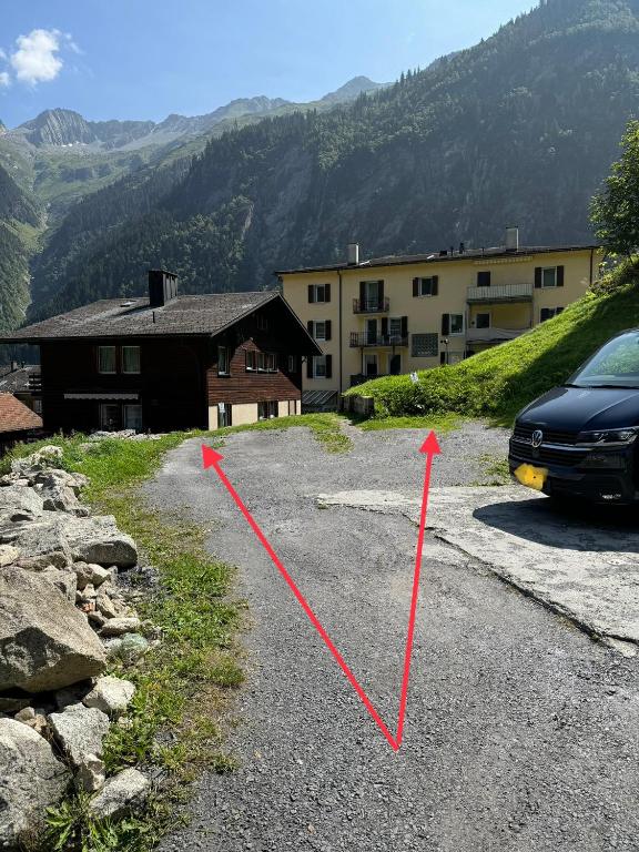 Nespecifikovaný výhled na hory nebo výhled na hory při pohledu z apartmánu