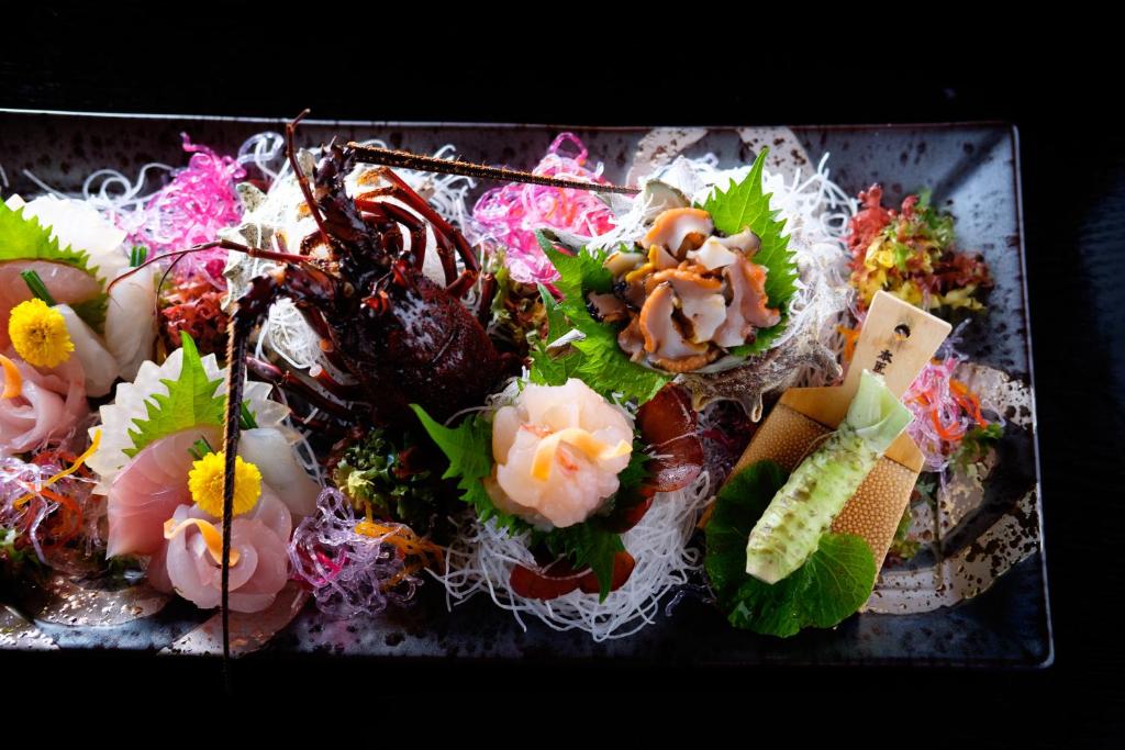 Makanan di atau berdekatan ryokan