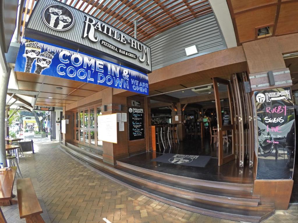Certifikát, hodnocení, plakát nebo jiný dokument vystavený v ubytování Global Backpackers Port Douglas