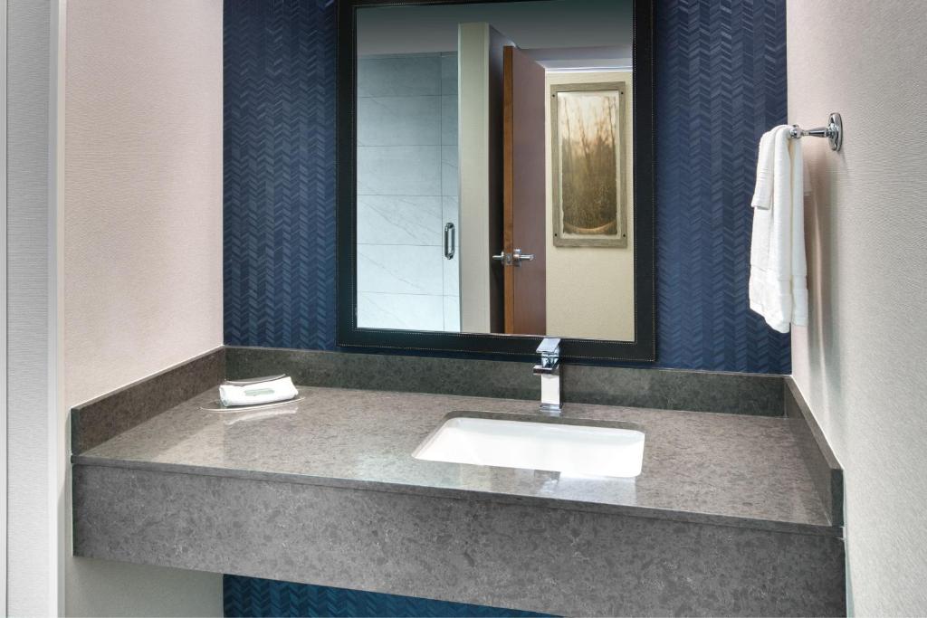 Koupelna v ubytování Fairfield Inn & Suites by Marriott Toronto Brampton